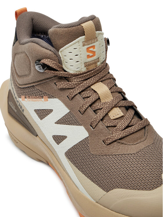 Salomon Трекінгові черевики Salomon Elixir Activ Mid Gore-Tex L47457200 Бежевий