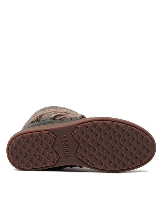 Inuikii Sniego batai Inuikii Curly Rock 70102-076 Žalia
