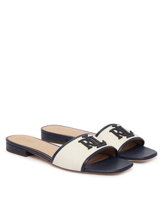 LAUREN RALPH LAUREN Чехли LAUREN RALPH LAUREN Everley Sld2 802P04395001 Екрю
