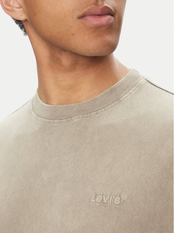 Levi's® Levi's® T-shirt Red Tab™ Vintage A0637-0134 Beige Boxy Fit