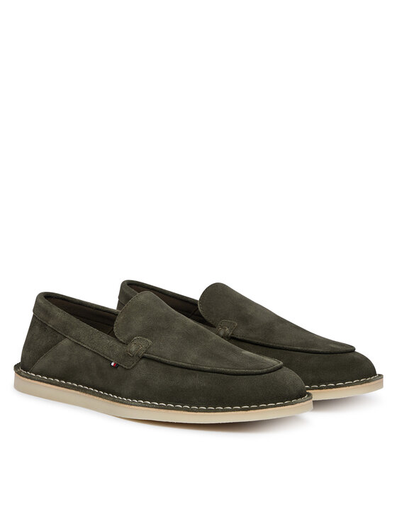 Tommy Hilfiger Мокасини Tommy Hilfiger FM0FM05782 Зелен