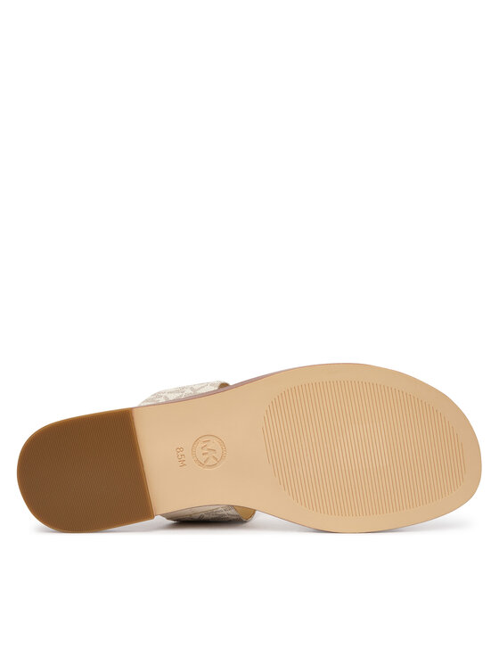 MICHAEL Michael Kors Шльопанці MICHAEL Michael Kors Berkley Flat 40S6BRFS1B Écru
