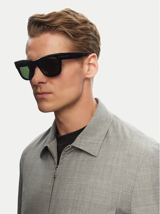 Tom Ford Сонцезахисні окуляри Tom Ford Finn-02 FT1304 Чорний