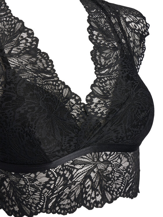 Hunkemöller Hunkemöller Top de sujetador Posie 302448 Negro