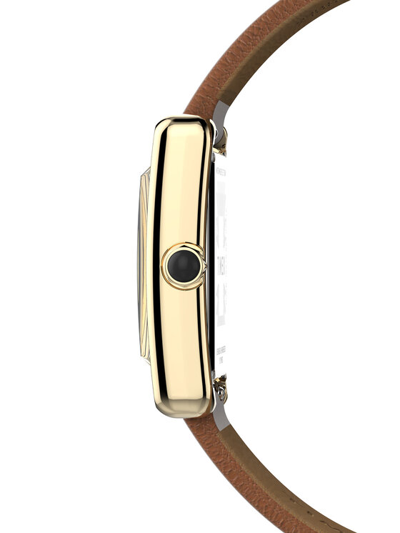 Timex Ročna ura Timex Hailey TW2W63900 Rjava