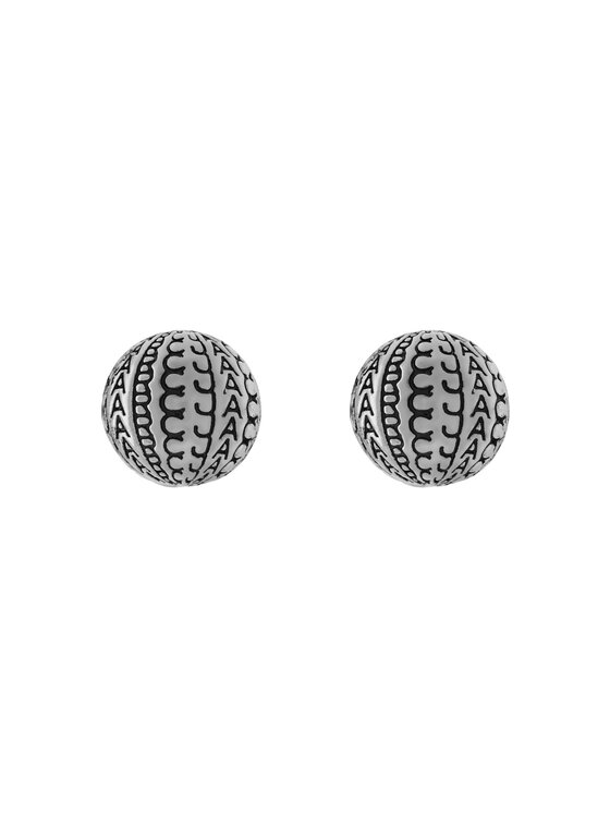 Marc Jacobs Сережки Marc Jacobs The Monogram Stud 2S4JER001J53 Срібний