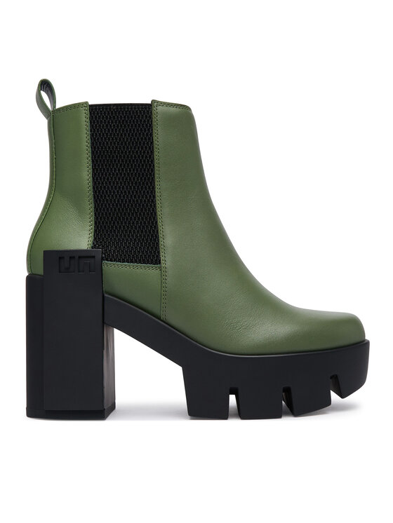 United Nude Боти United Nude Grip Chelsea Mid V 1103390416 Каки