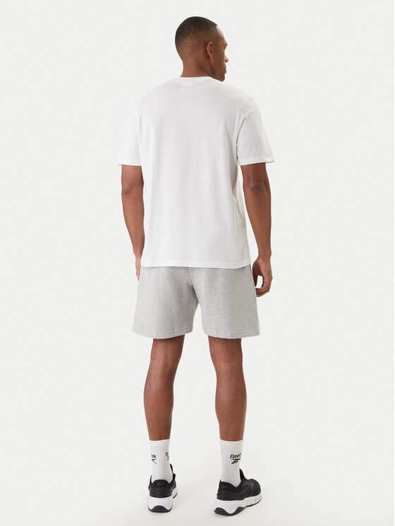 Reebok Reebok Conjunto de camiseta y pantalones cortos Baz RK25609CCM Gris Regular Fit