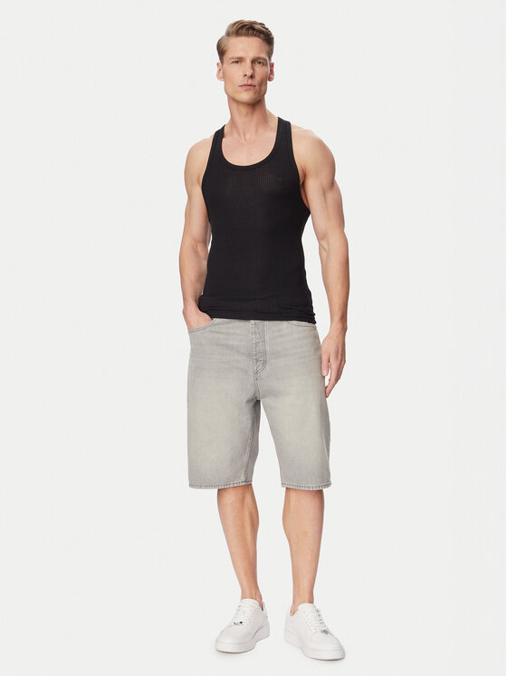 Emporio Armani Emporio Armani Camiseta sin mangas EM000387 AF18892 FC243 Negro Slim Fit