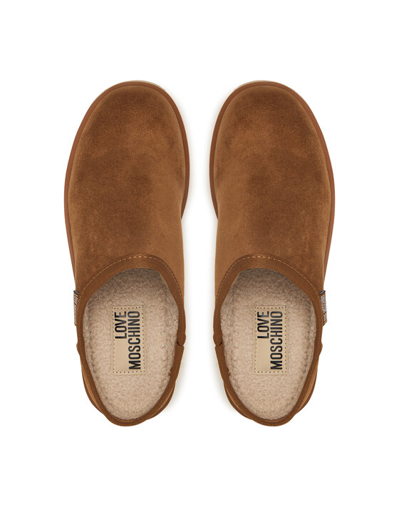 LOVE MOSCHINO Шльопанці LOVE MOSCHINO JA10046L1PJAW210 Коричневий