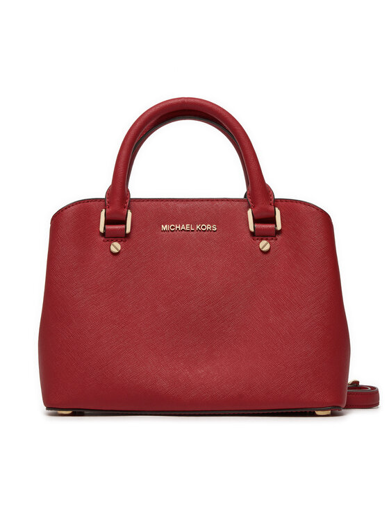 MICHAEL Michael Kors Torbica MICHAEL Michael Kors Savannah 30S6GS7S3L Crvena