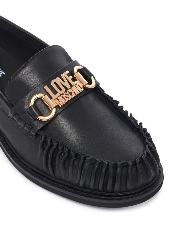 LOVE MOSCHINO Mocasini LOVE MOSCHINO JA10063G1PIA0000 Negru