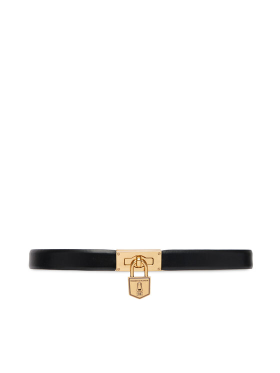 Elisabetta Franchi Дамски колан Elisabetta Franchi CT-37S-67E2-V200 Черен
