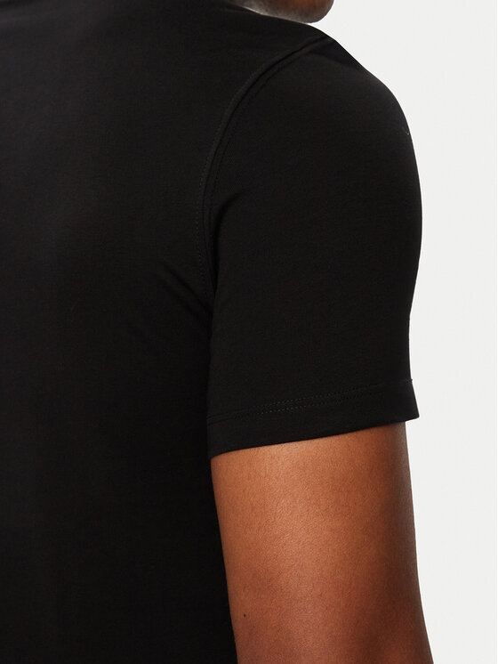Guess Guess Póló M6BI49 K6186 Fekete Slim Fit
