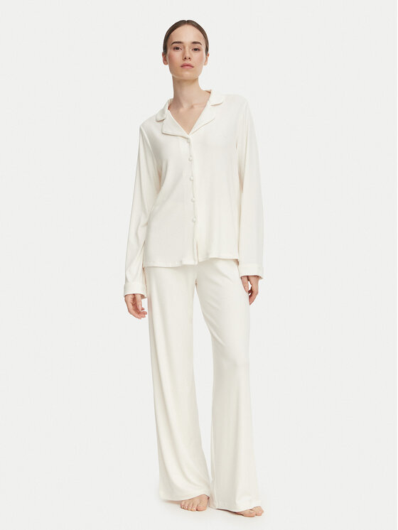 Guess Guess Pijama O6BX04 K5041 Blanco Regular Fit