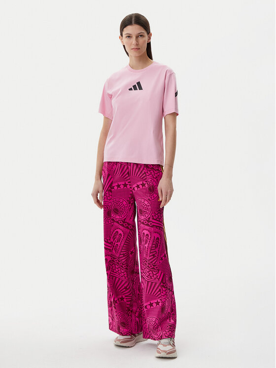 adidas adidas Футболка Z.N.E. JC5401 Рожевий Regular Fit