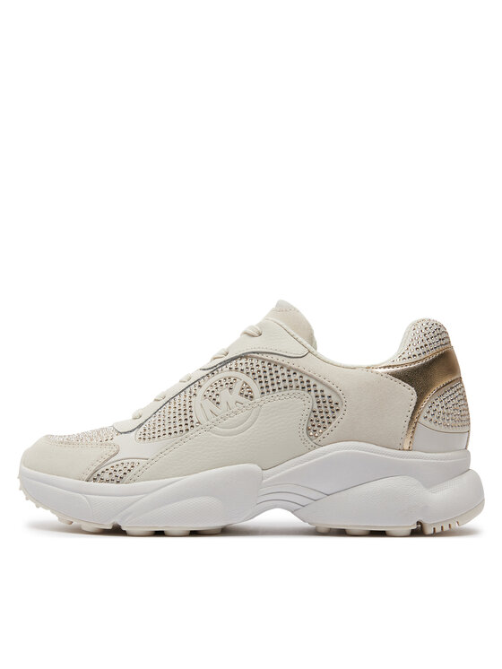 MICHAEL Michael Kors Снікерcи MICHAEL Michael Kors Sami 43S4SMFSDD Бежевий