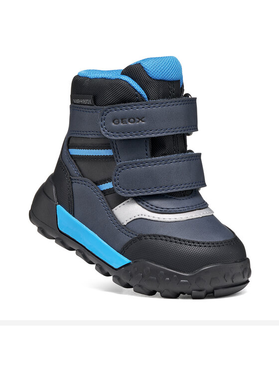 Geox Čizme za snijeg Geox B Trekkyup Boy B Abx B566LD 000ME C0035 S Crna