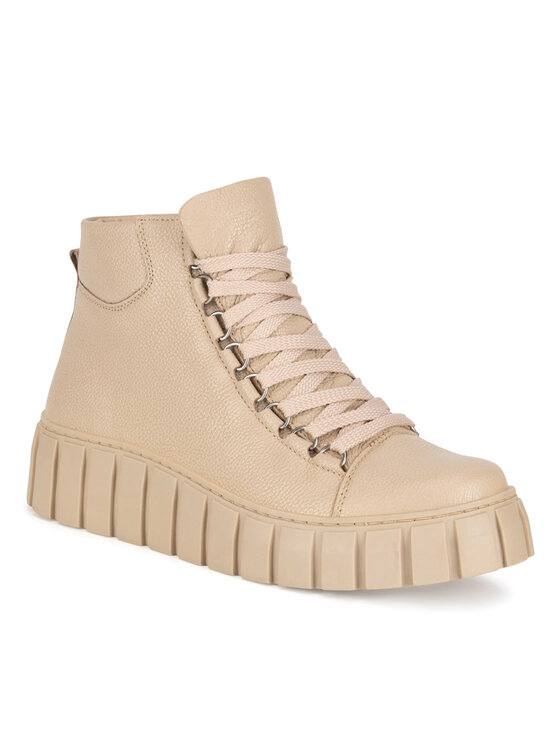 Sergio Bardi Šnurovacia obuv Sergio Bardi WI23-B1025-01SB Béžová