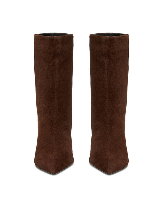 GINO ROSSI Botki Gino Rossi EO-TANYA-121972 Brązowy