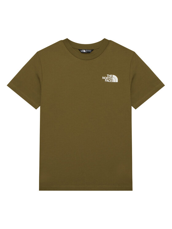 The North Face The North Face Camiseta Simple Dome NF0A87T4 Caqui Regular Fit