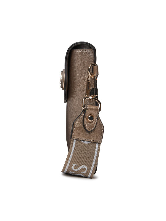 Guess Puzdro na telefón Guess Latona (BG) Mini-Bags HWBG92 11810 Strieborná