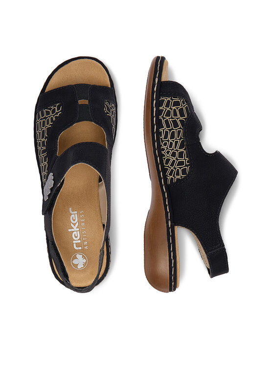 Rieker Sandali Rieker CEO-65989-01 Nero