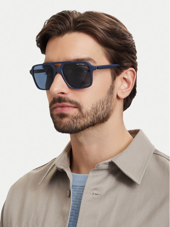 Armani Exchange Сонцезахисні окуляри Armani Exchange 0AX4166SU 839980 Cиній