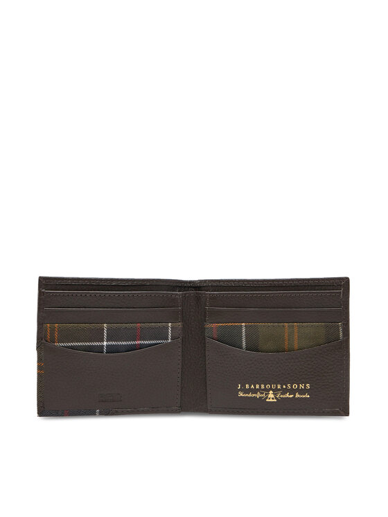 Barbour Peňaženka Barbour Tarbert MLG0063BR91 Hnedá