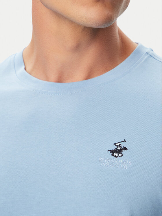 Beverly Hills Polo Club Beverly Hills Polo Club Футболка P-SS26M-TS41740 Голубий Regular Fit