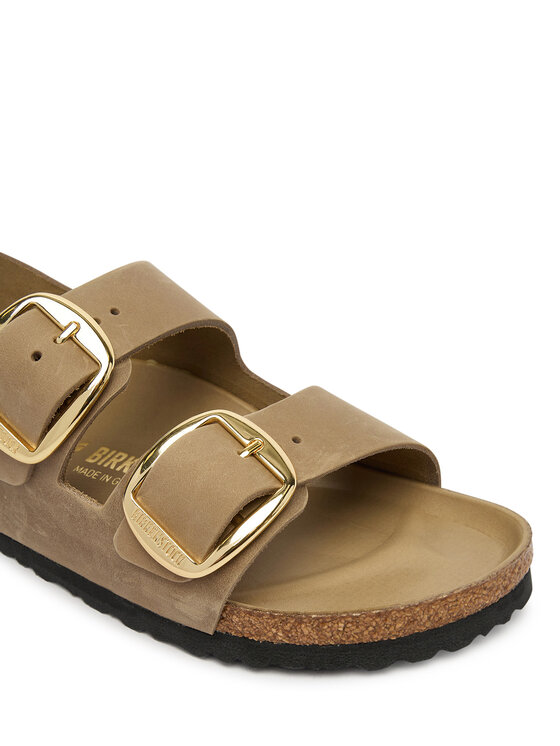 Birkenstock Босоніжки Birkenstock Milano Big Buckle Hex 1031782 Коричневий