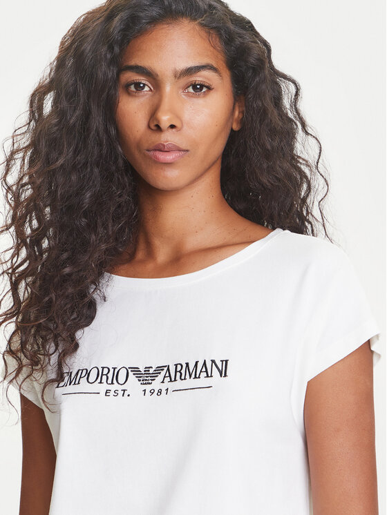 Emporio Armani Underwear Emporio Armani Underwear Pidžama EW000495 AF10881 U1131 Bijela Regular Fit
