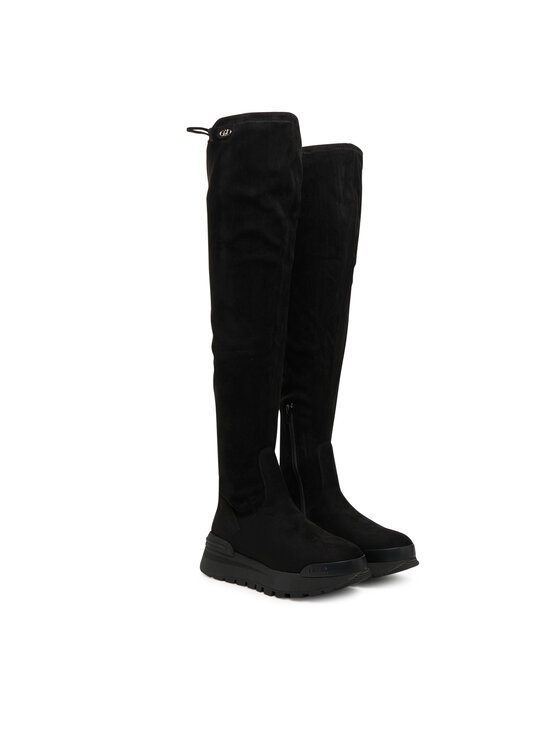 Liu Jo Cizme lungi muschetar Liu Jo Amazing 06 BF5053 TX028 Negru