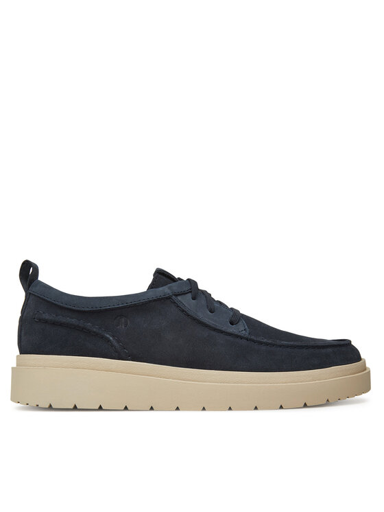 Clarks Туфлі Clarks Polden Moc 26180866 Cиній