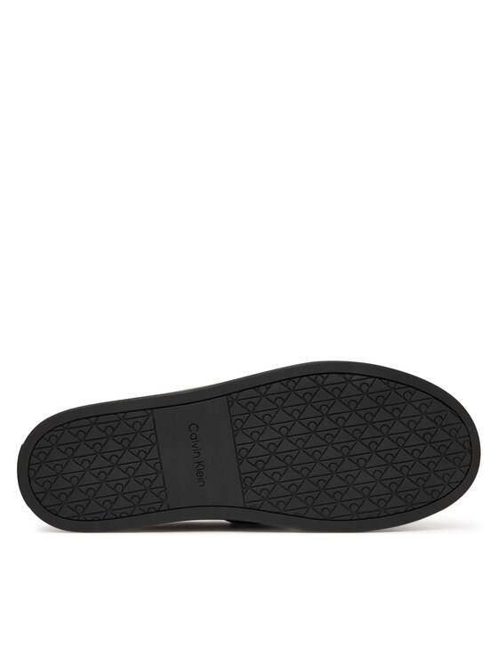 Calvin Klein Loafersy Calvin Klein Hybrid Clean Loafer Band Tum Lth HM0HM02184 Czarny