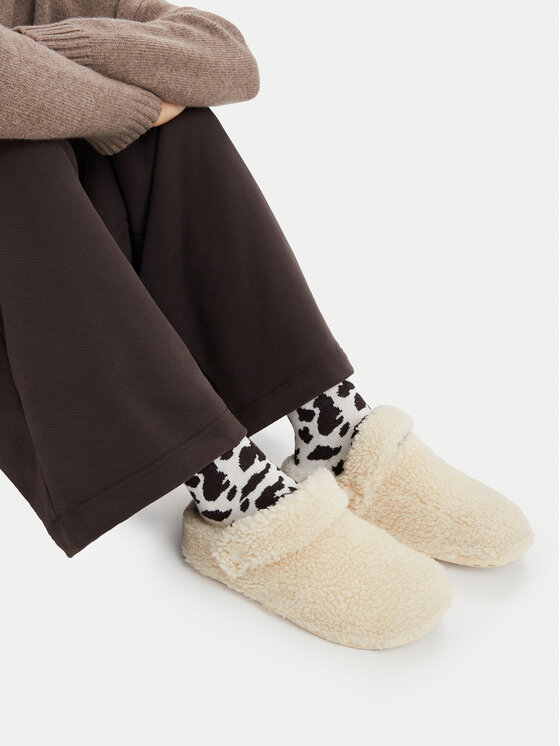 Crocs Παντόφλες Σπιτιού Crocs Classic Cozzzy 209386 Λευκό