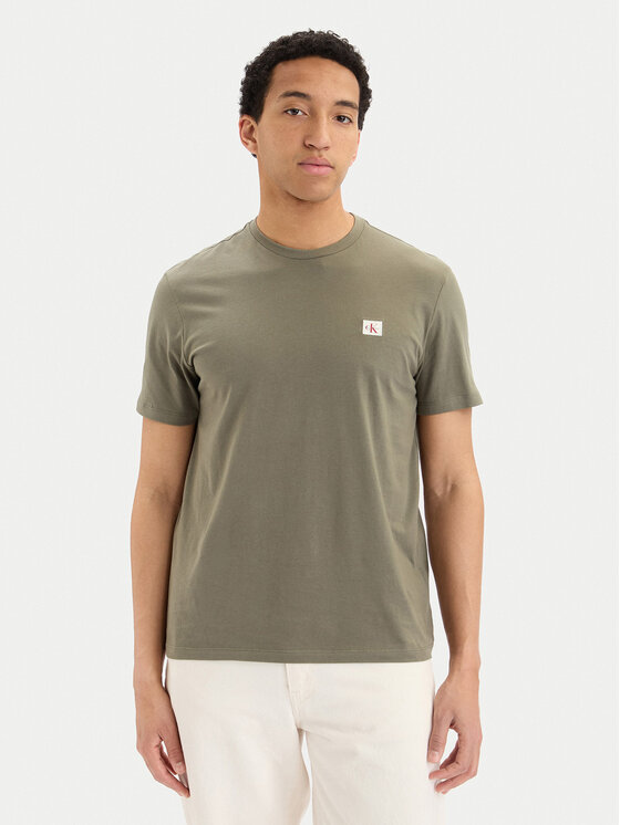 Calvin Klein Jeans Calvin Klein Jeans T-shirt LV04RC272G Kaki Regular Fit