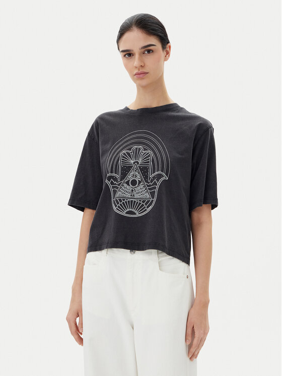 JDY JDY Camiseta Carla 15341561 Negro Regular Fit