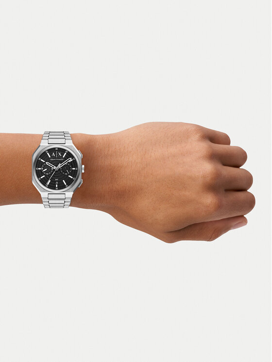 Armani Exchange Годинник Armani Exchange Beat AX1475 Срібний