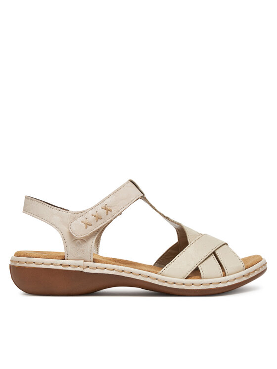 Rieker Sandali Rieker 65919-60 Beige