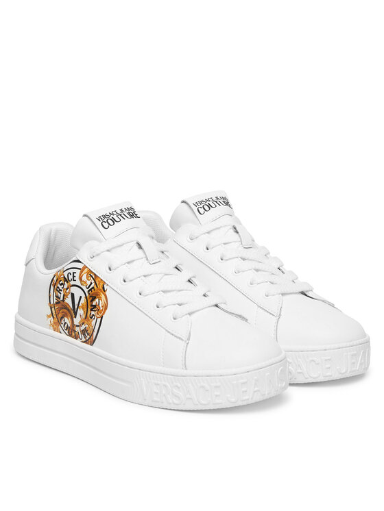 Versace Jeans Couture Снікерcи Versace Jeans Couture 80VA3SK3 ZPB73 3 Білий