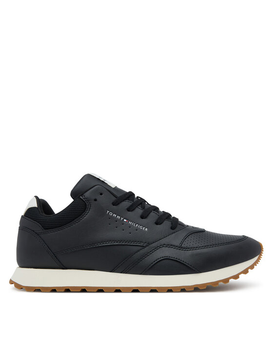 Tommy Hilfiger Laisvalaikio batai Tommy Hilfiger New Runner Eva Ess FM0FM05512 Juoda