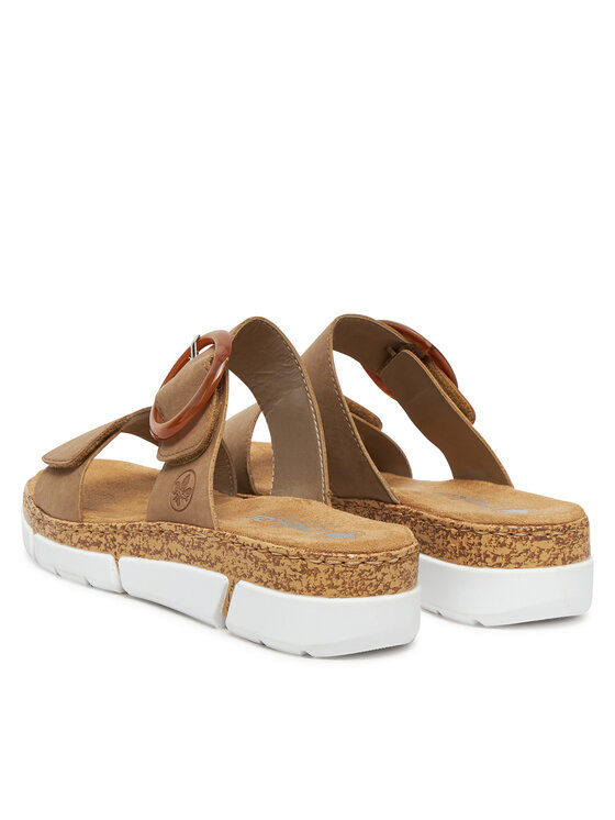 Rieker Nazouváky Rieker V2392-62 Béžová