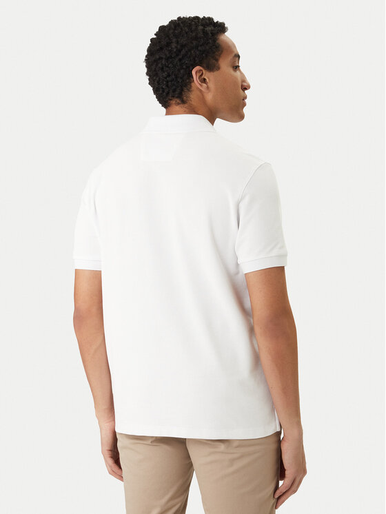 Nautica Nautica Polo marškinėliai Cabin NCCR0110 Balta Classic Fit