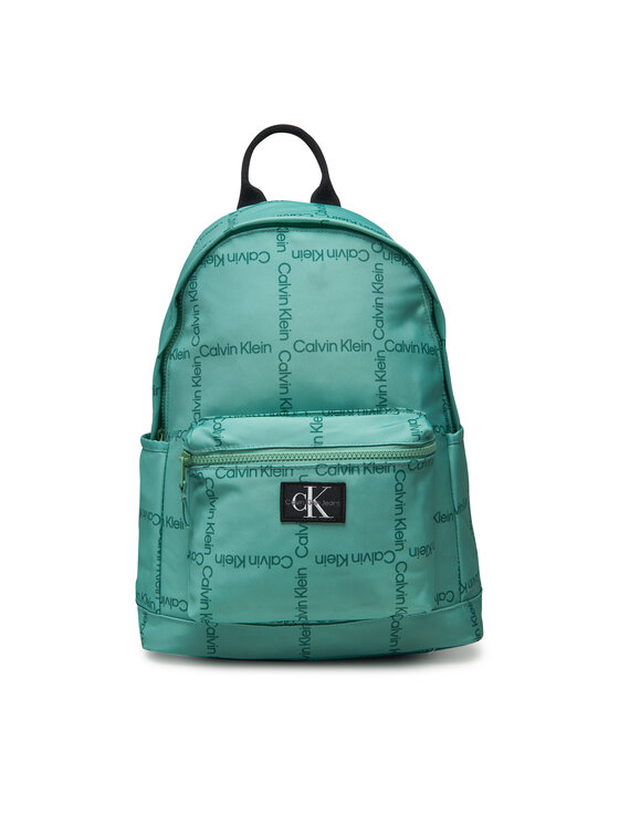 Calvin Klein Jeans Ruksak Calvin Klein Jeans City Grid Aop IU0IU00711 Zelená