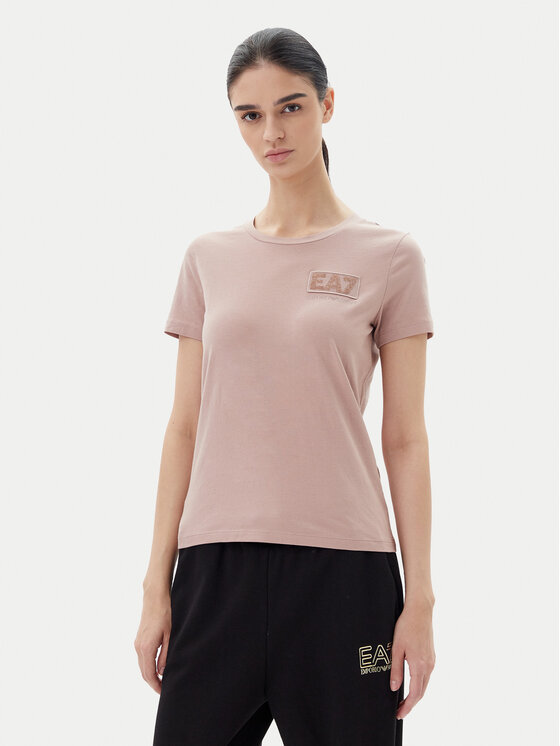 EA7 Emporio Armani EA7 Emporio Armani Футболка 7W000492 AF10373 U4079 Рожевий Regular Fit