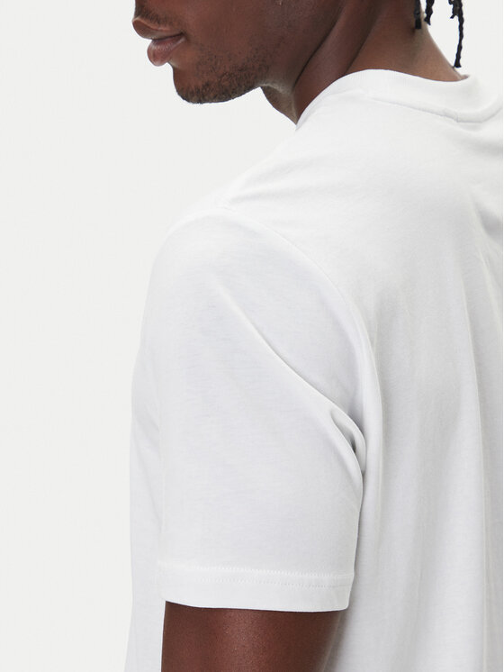Napapijri Napapijri Camiseta S-Drapeau Ss NP0A891K Blanco Regular Fit