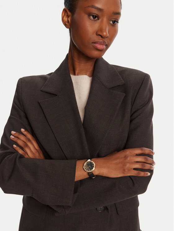 Timex Pulkstenis Timex City TW2V45100 Melns