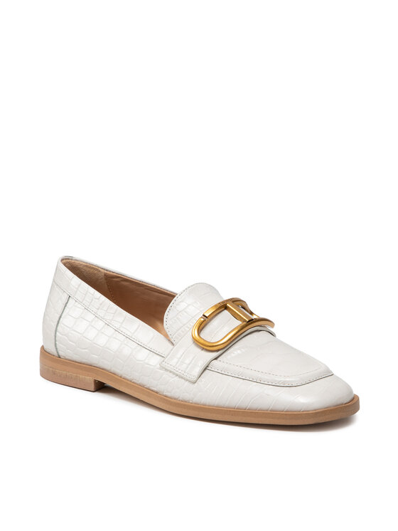 TWINSET Lordsai TWINSET Mocassino 212TCP12C Balta