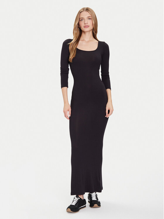 Guess Guess Vestido diario O5BK03 KCDA2 Negro Slim Fit